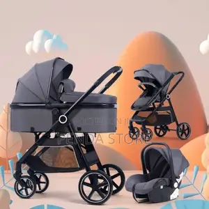 3 in 1 Baby Stroller Set - Foldable 3 in 1 Baby Stroller Set