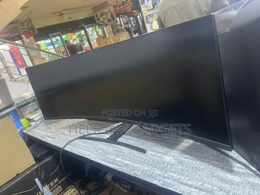 A Viotek Curved Super Ultra-Wide Gaming Monitor 49 Inches / 49 Inches