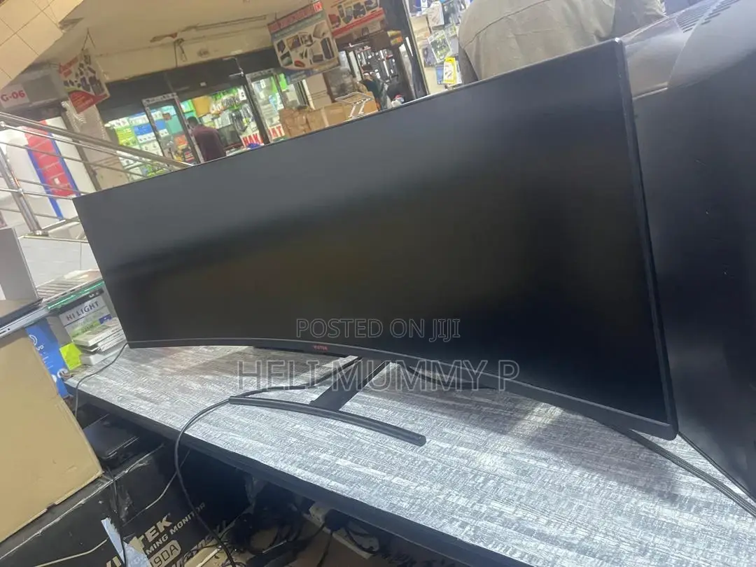 A Viotek Curved Super Ultra-Wide Gaming Monitor 49 Inches / 49 Inches
