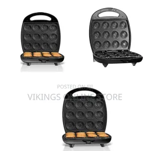 Biscuit Maker, 12 Slots - Black