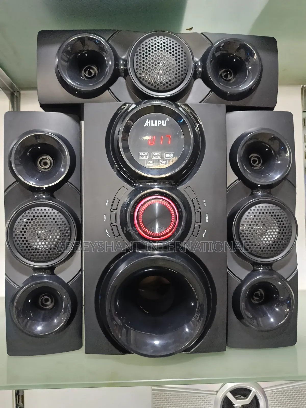 Subwoofer Deep X-Bass Speakers/ 3 Satellite Speakers