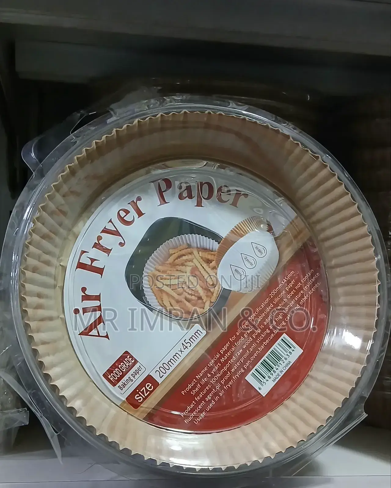 50pc Food-Grade Baking Paper Liners
