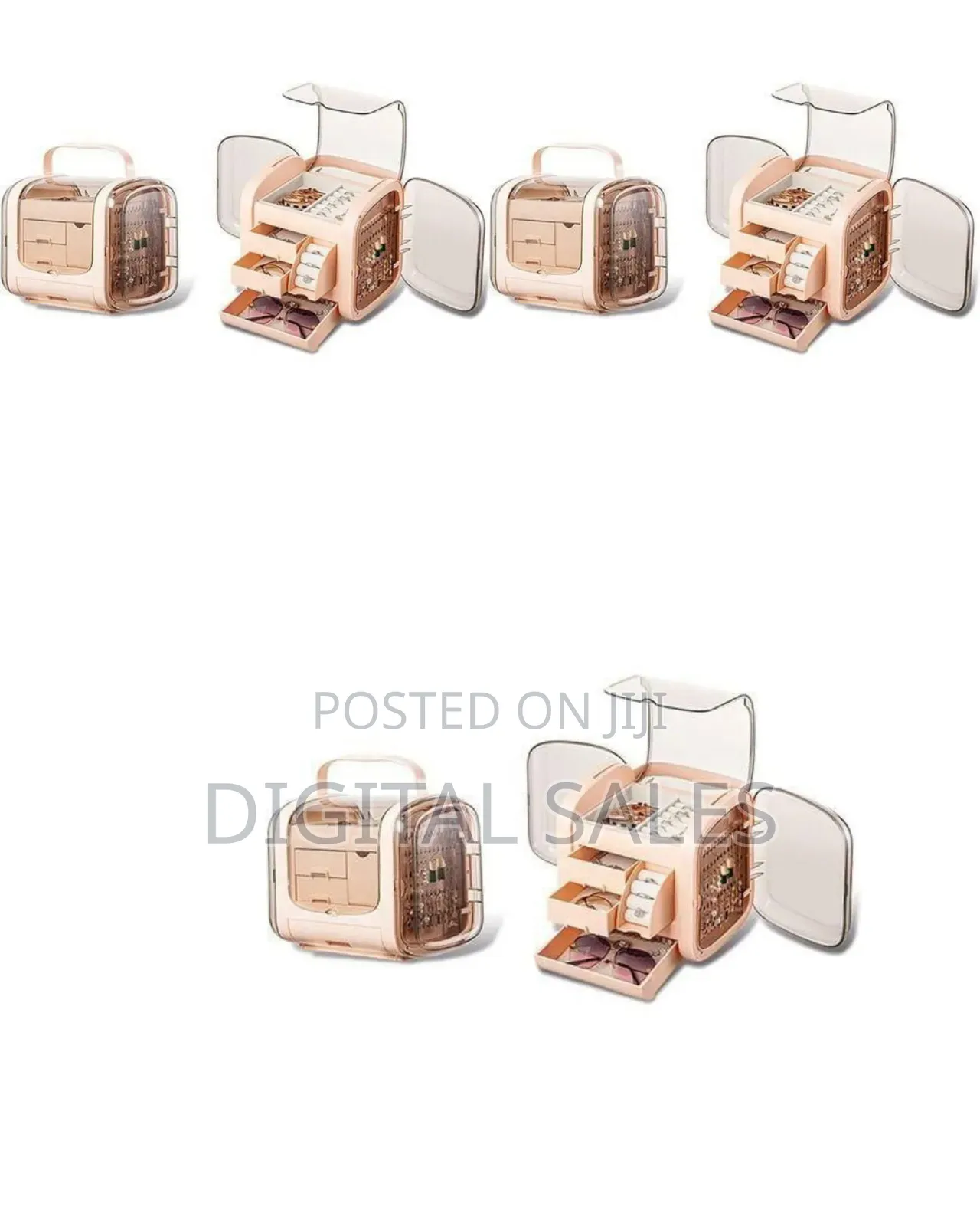 Multi-Functional Portable Jewelry Organizer and Storage Case