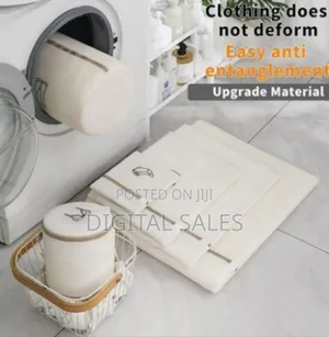Set Of 6 Mesh Laundry Bags