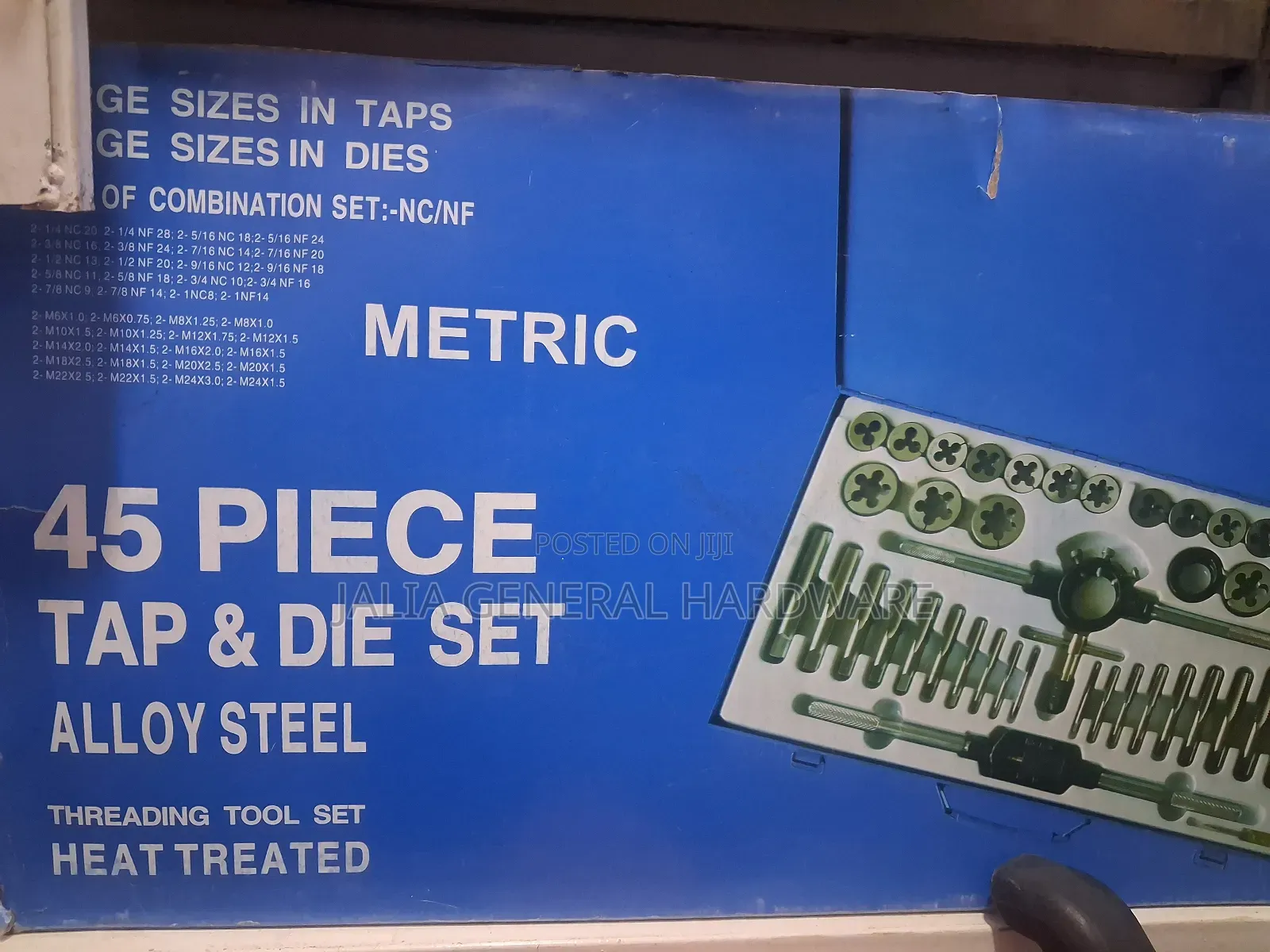 45 Piece Tap and Die Set