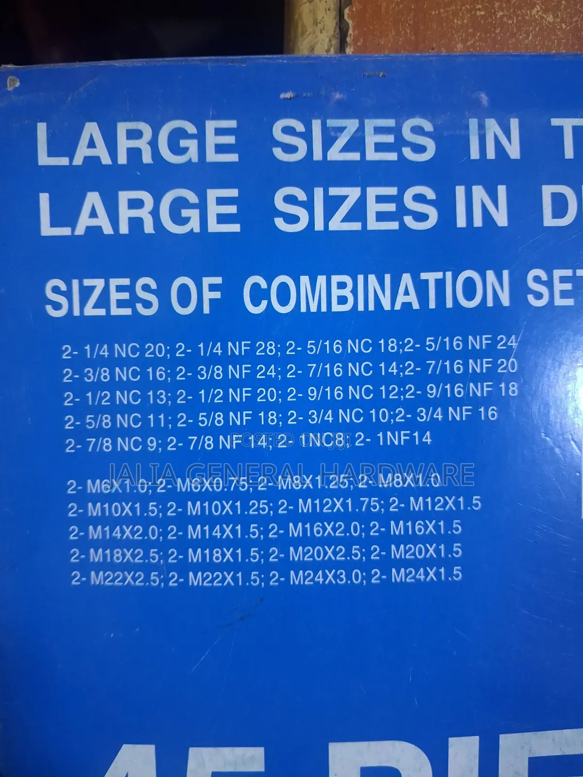 45 Piece Tap and Die Set