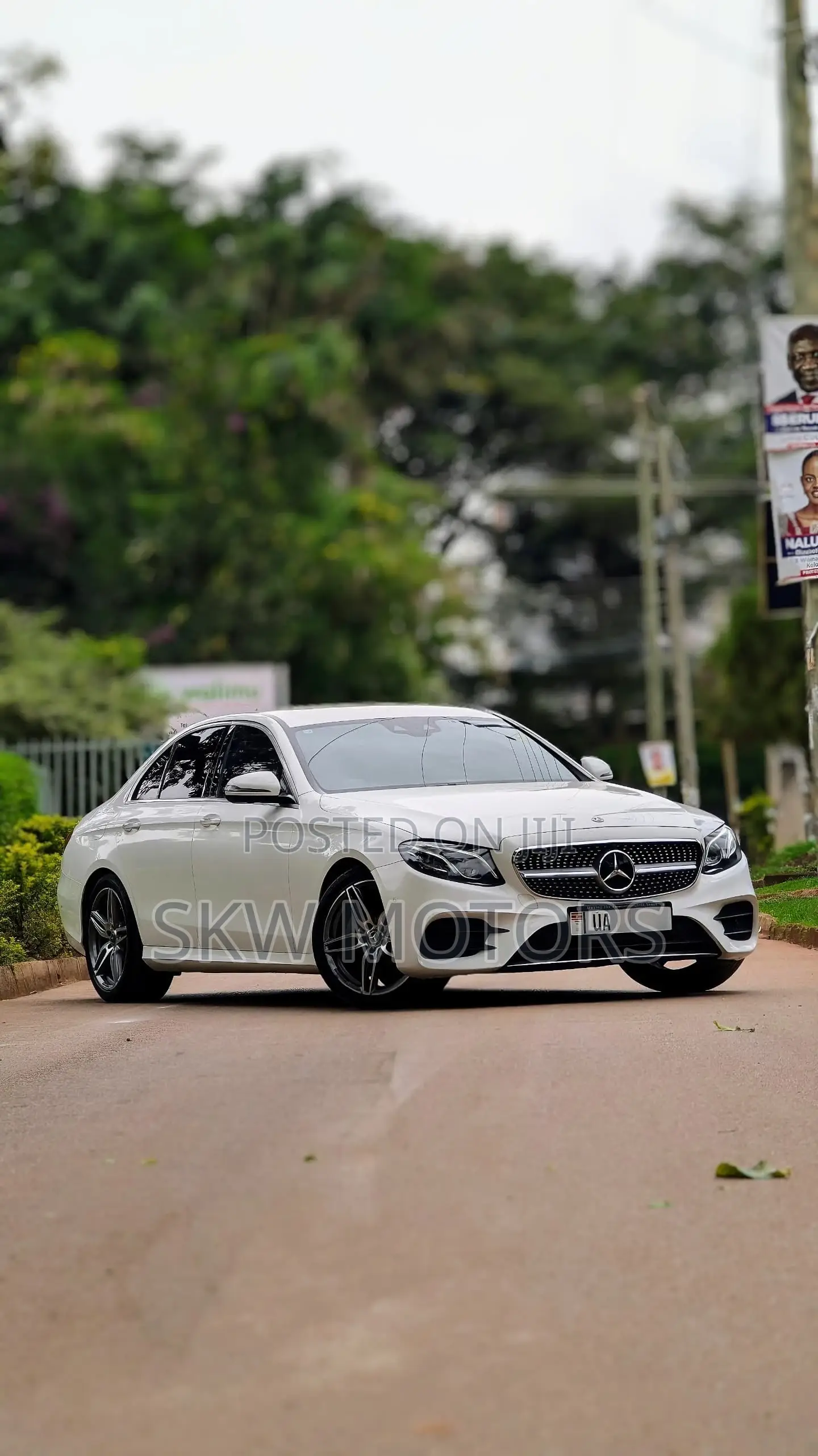 Mercedes-Benz E200 2017 White