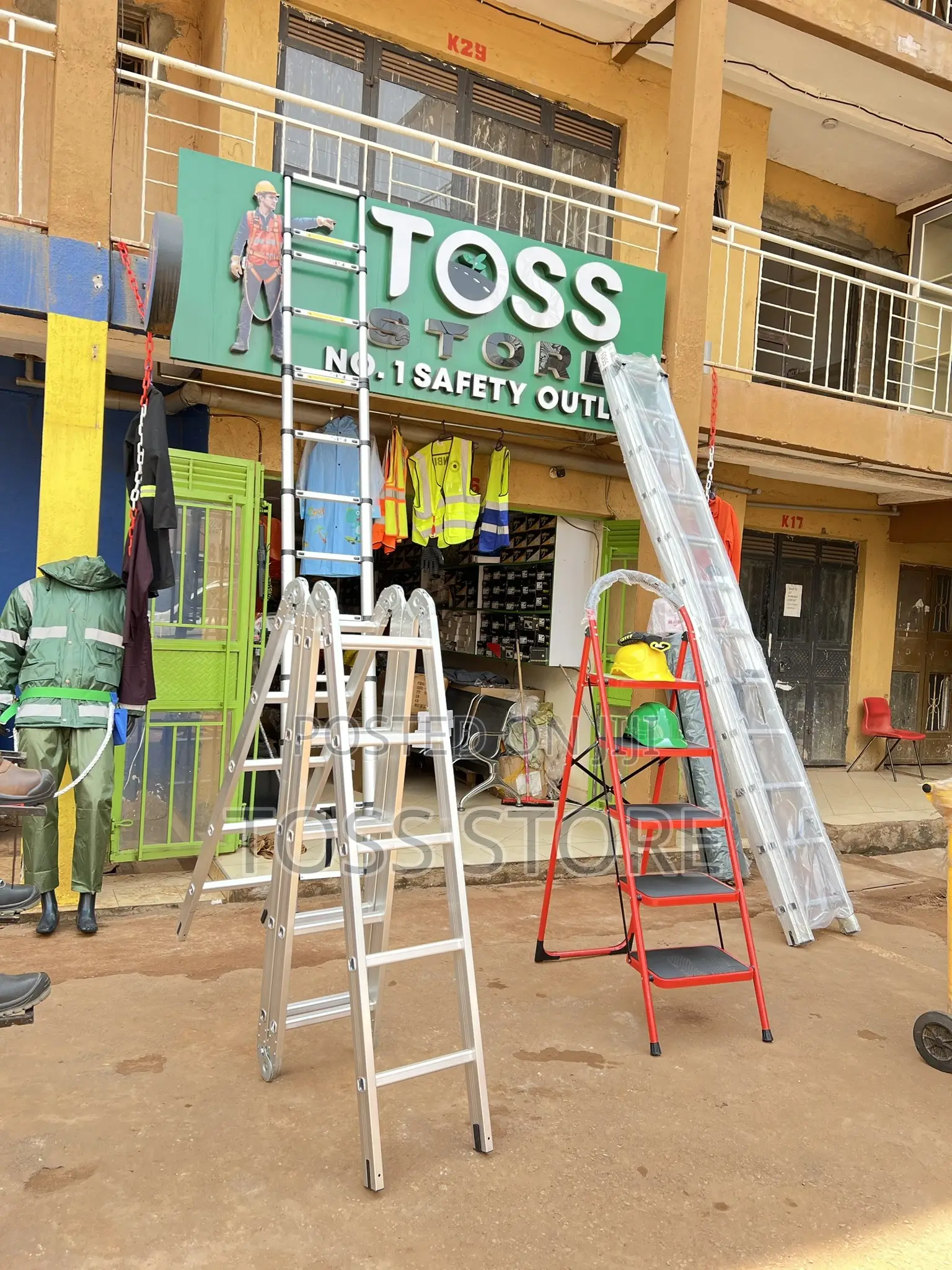 Alluminium Extension Ladders