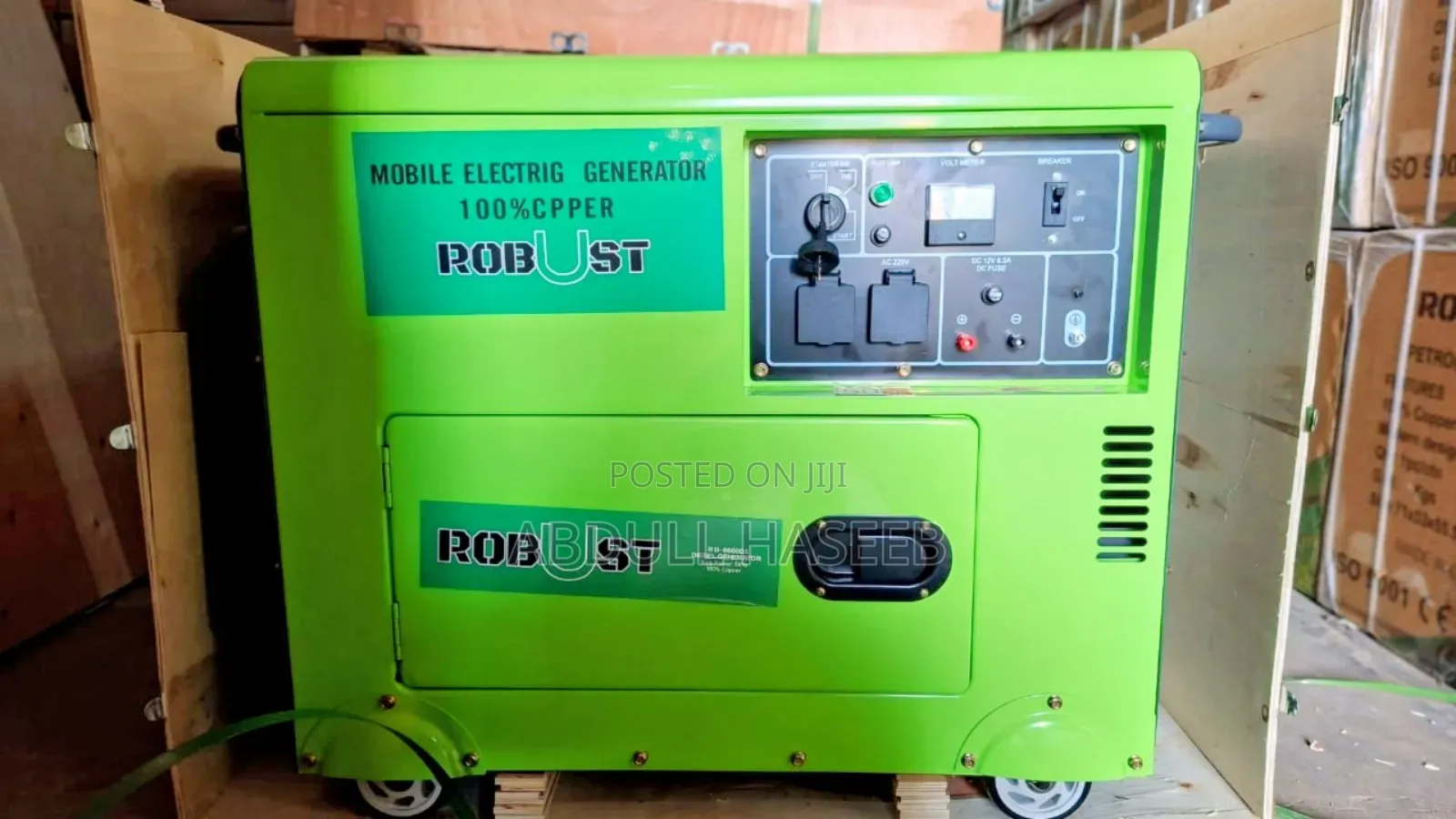 6kva Silent Diesel Generator – Key Start | Powerful Fuel Low Noise