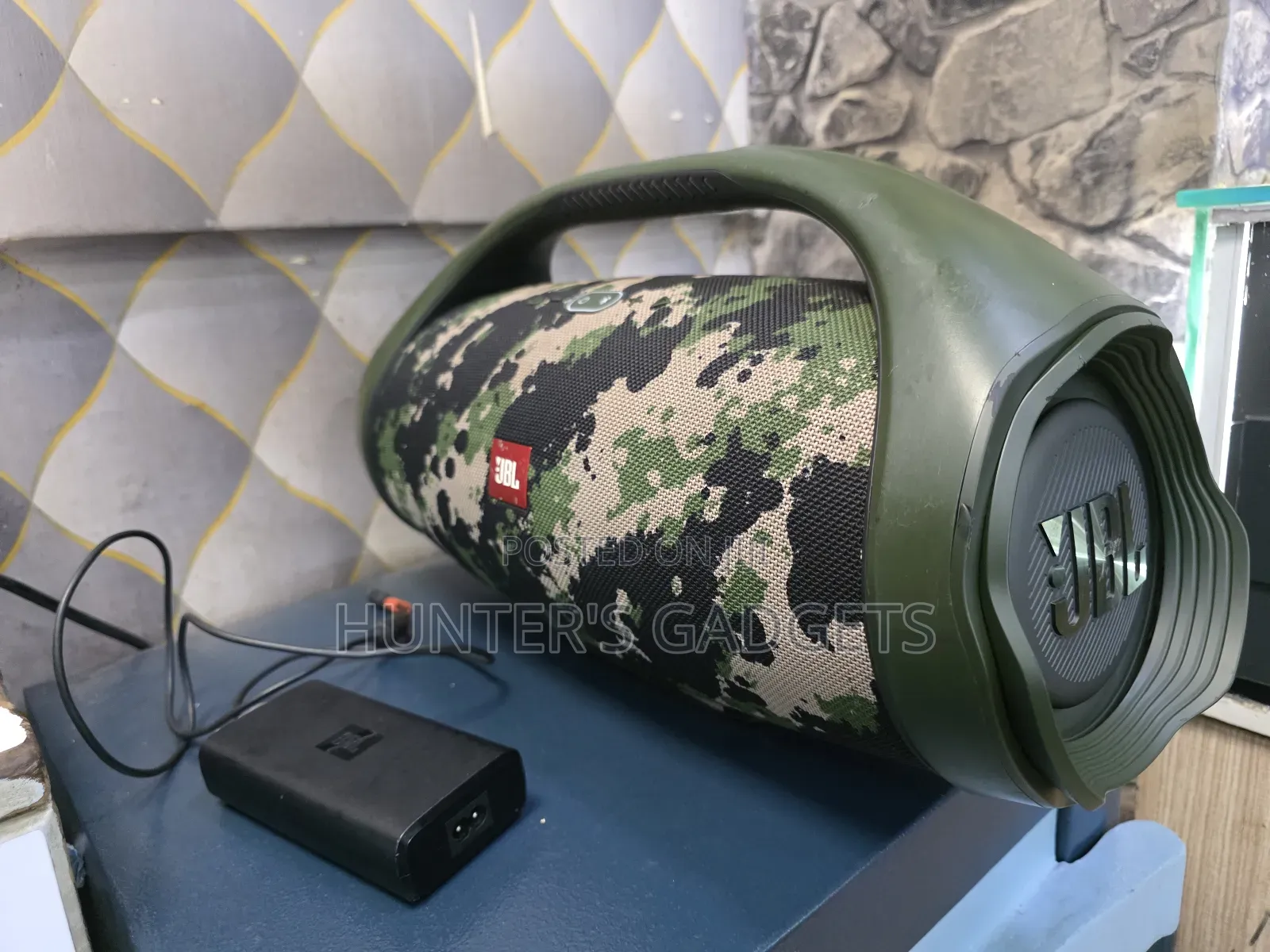 Jbluetooth Boombox 2 Bluetooth Rechargeable Powerful Speaker Original