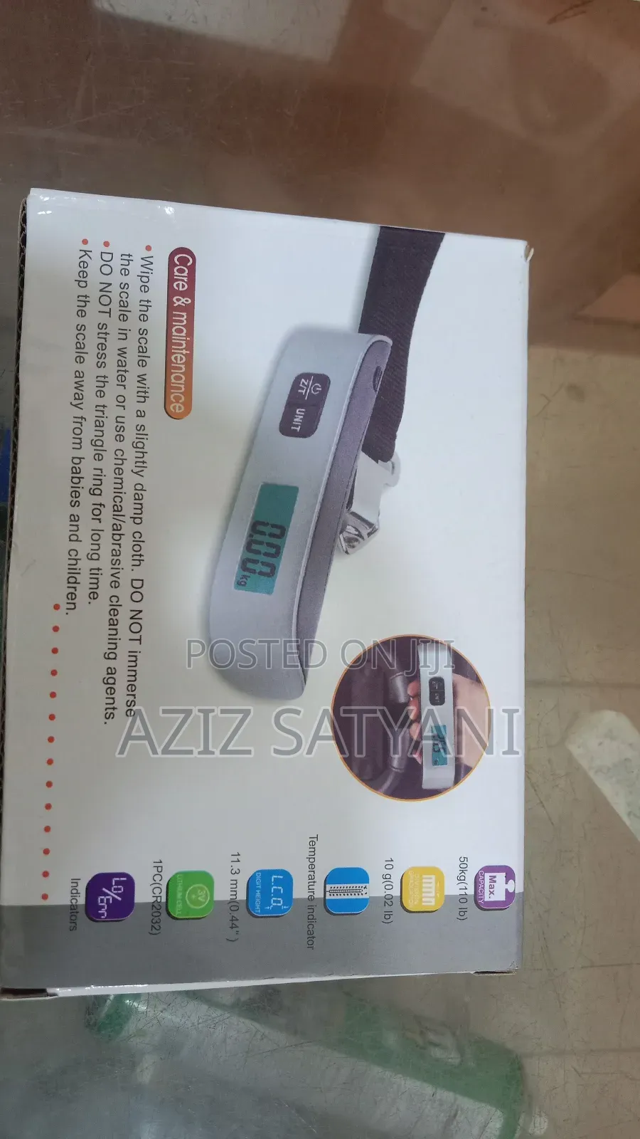 Luggage Weight Counting 50kg Travel With Passion Don't Worry About
