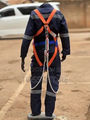 Full Body Safety Harness- Double Lanyards