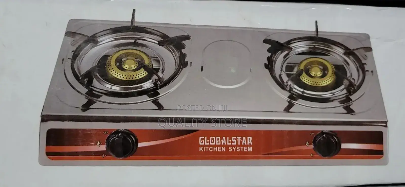 Global Star Gas Plate Double Gs-S206zb