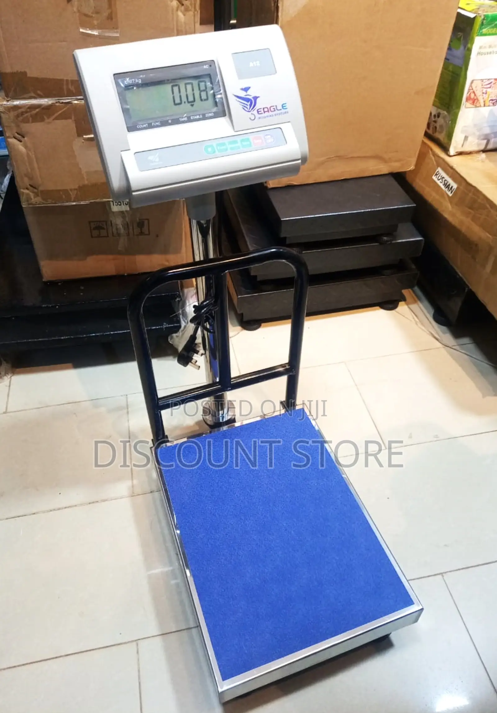 Platform Digital Weigh Scale Commercial A12 Electronic Weighing Scales