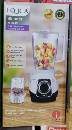 Iqra 2 in 1 Blender Iq-Bl6093