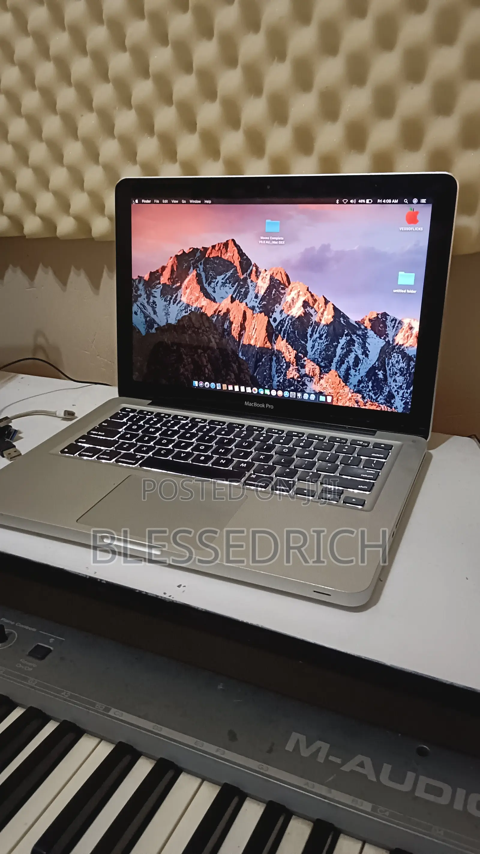 Laptop Apple MacBook Pro 8GB Intel Core i7 HDD 500GB