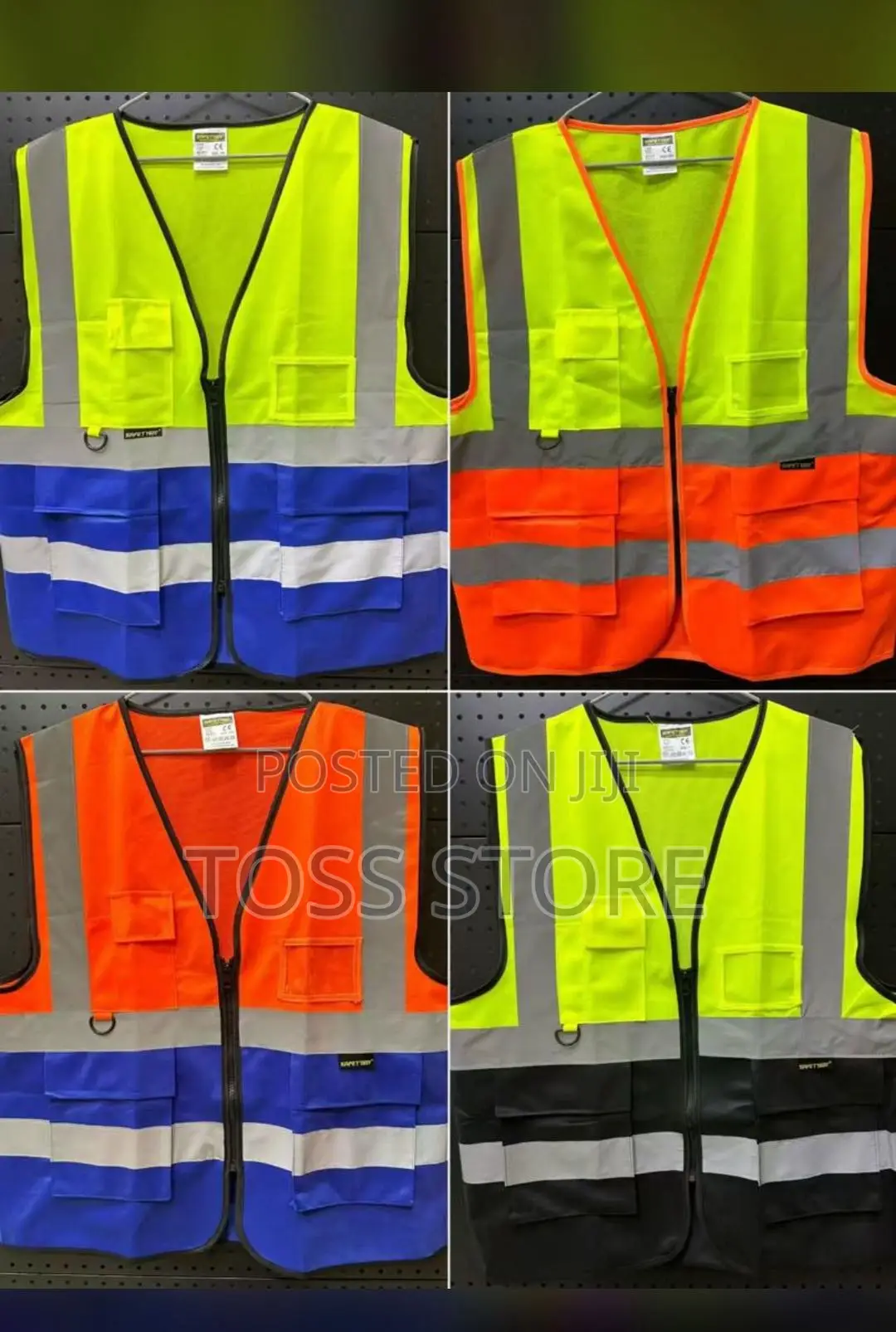 Reflectors- Multicolour Reflective Jackets