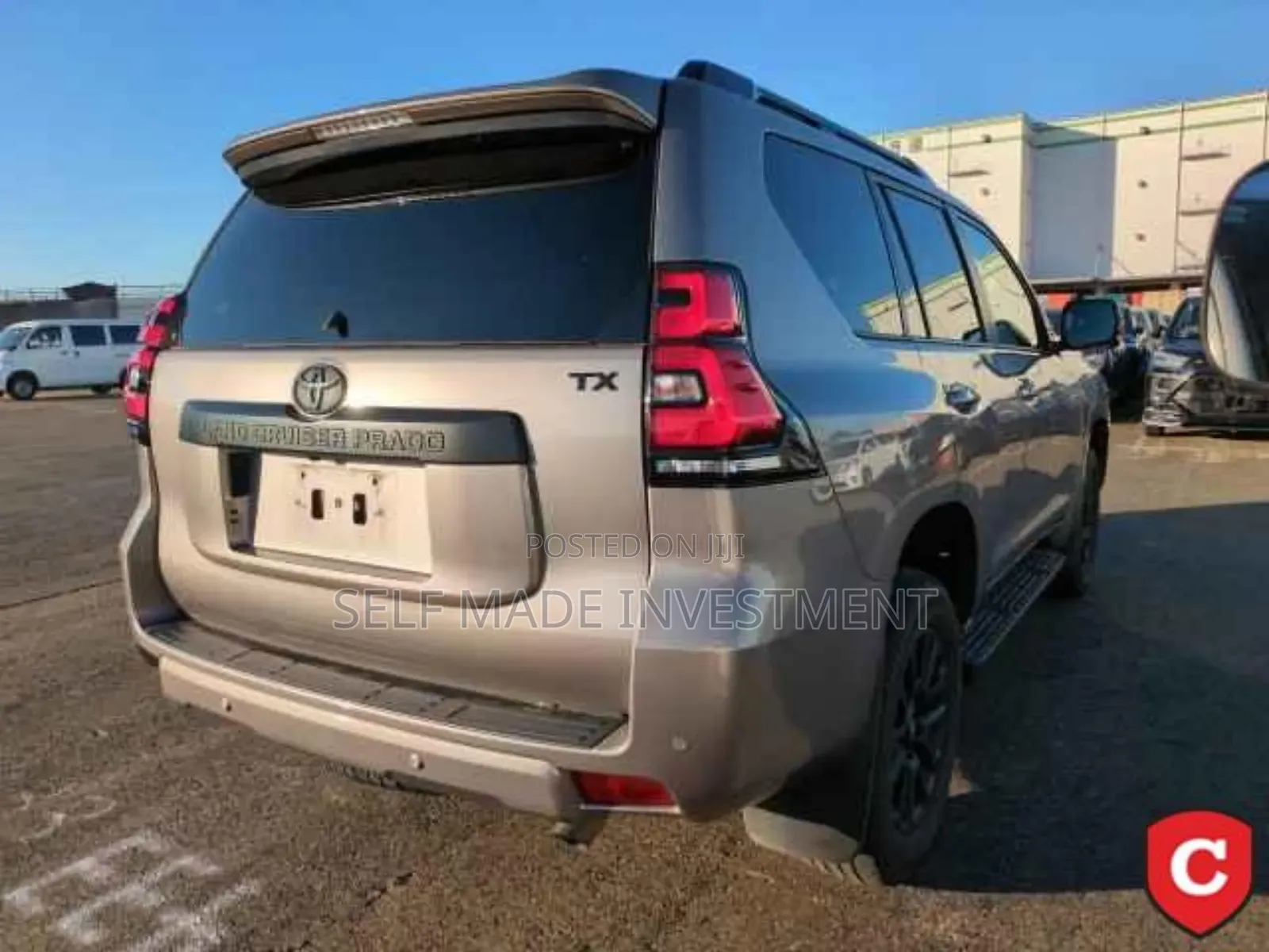 Toyota Land Cruiser Prado 2023 Burgundy