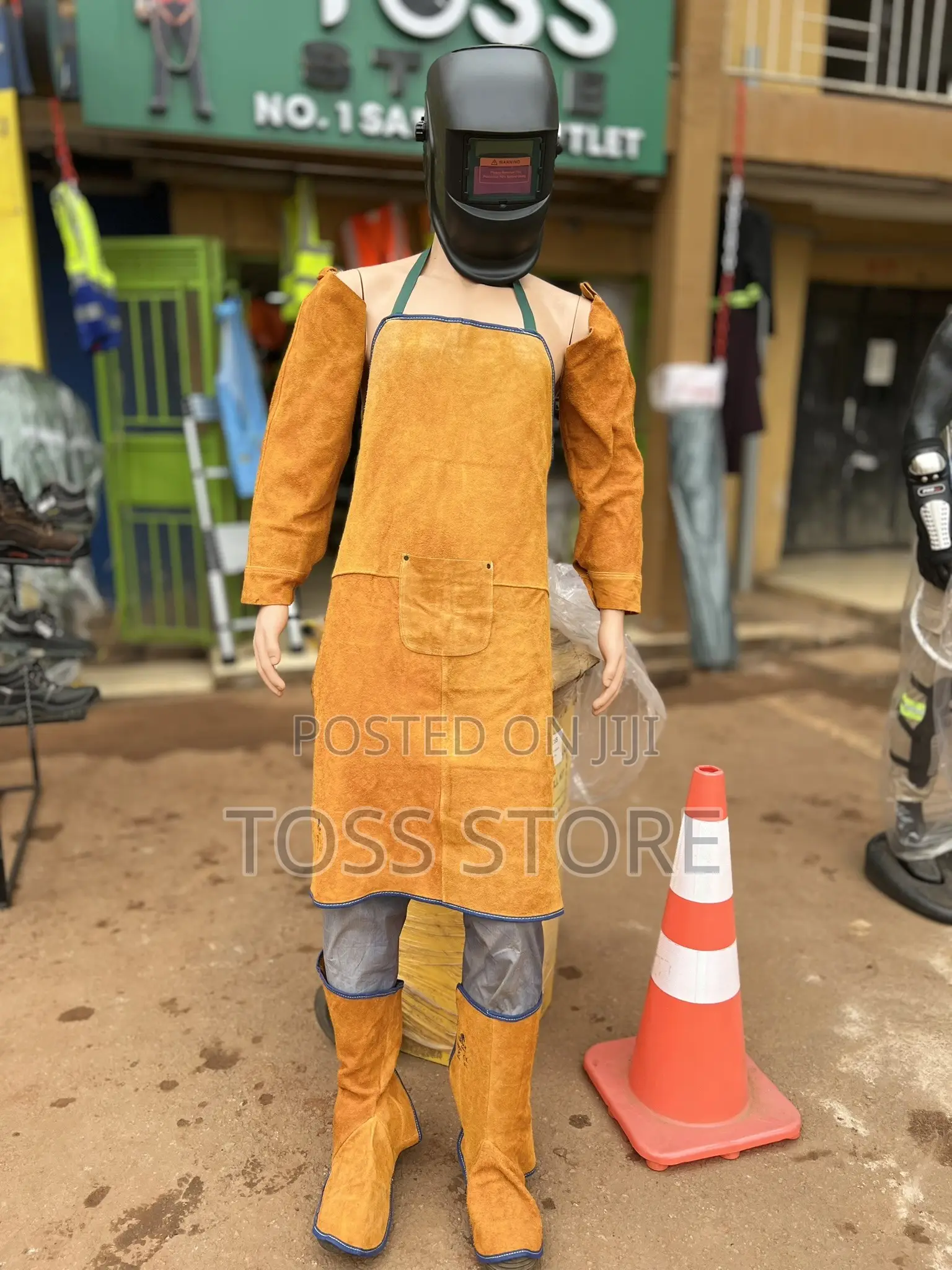 Welding Spats/Gaiters Or Leg Guards.