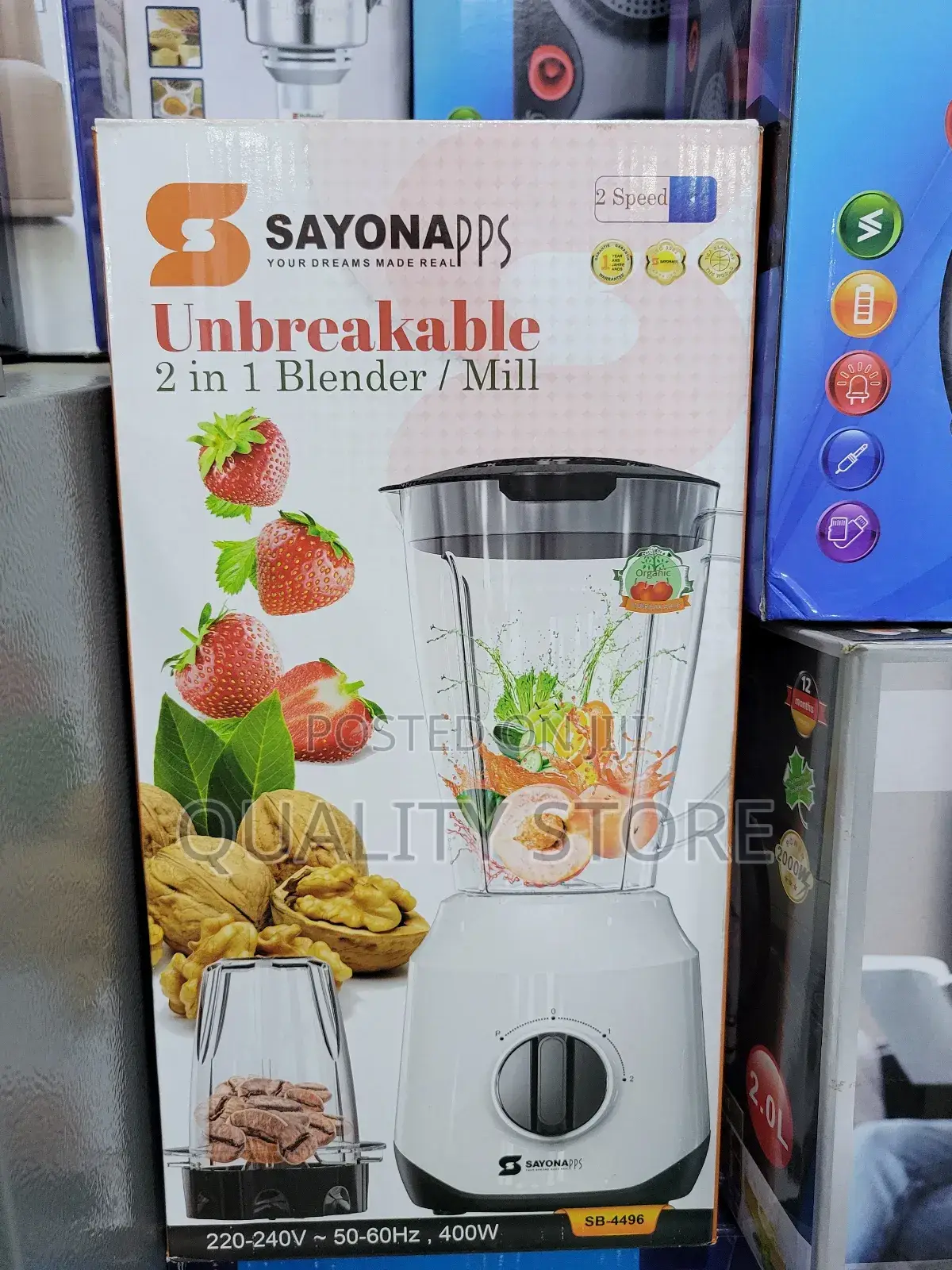 Sayona Electric Blender 2 in 1
