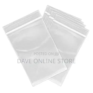 14cm by 10cm Clear Zip Lock Bags 