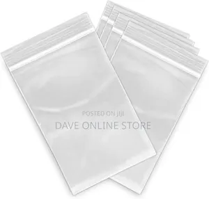 14cm by 10cm Clear Zip Lock Bags 