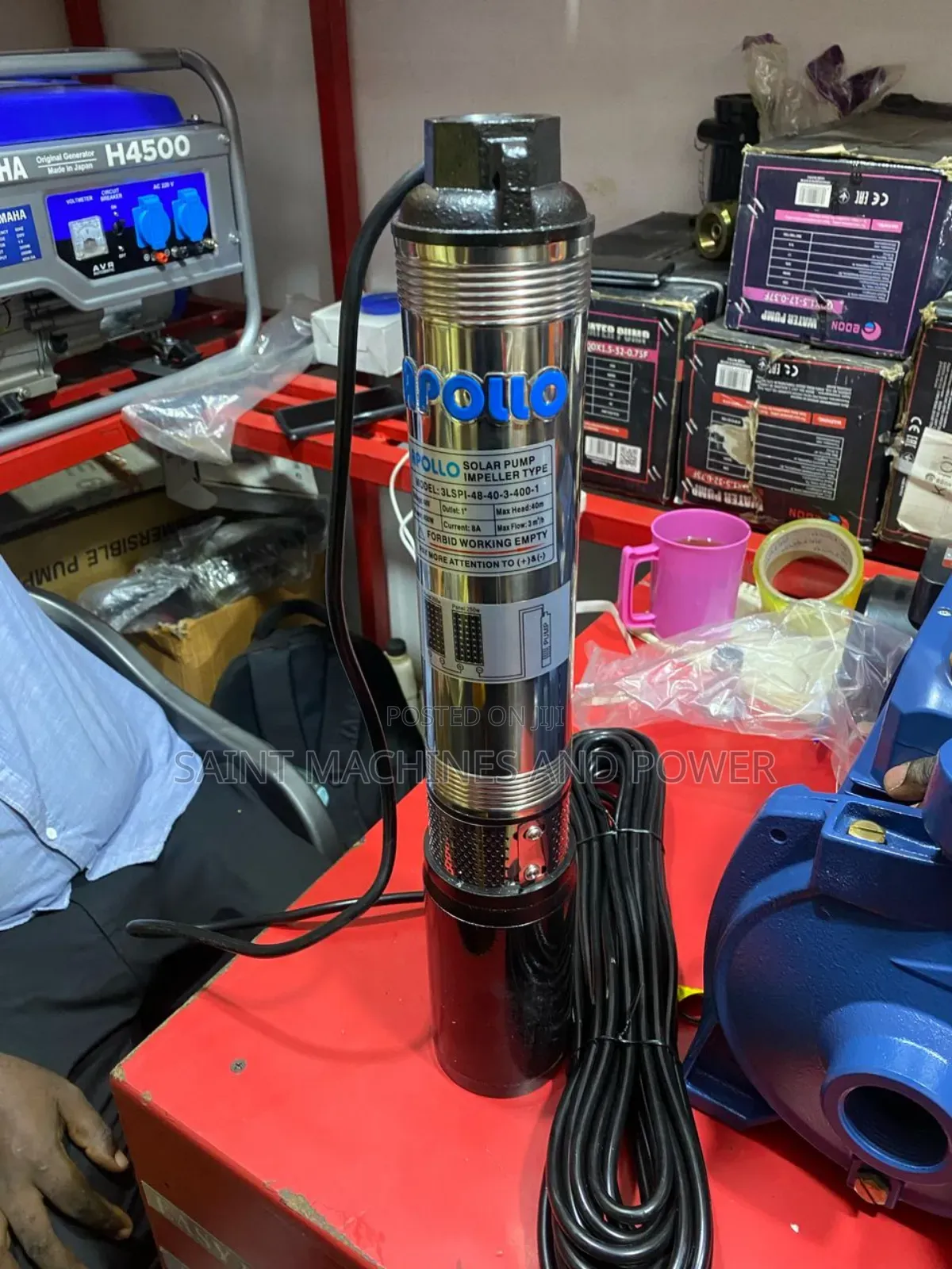 Dc/Solar Submersible Water Pump 40meters