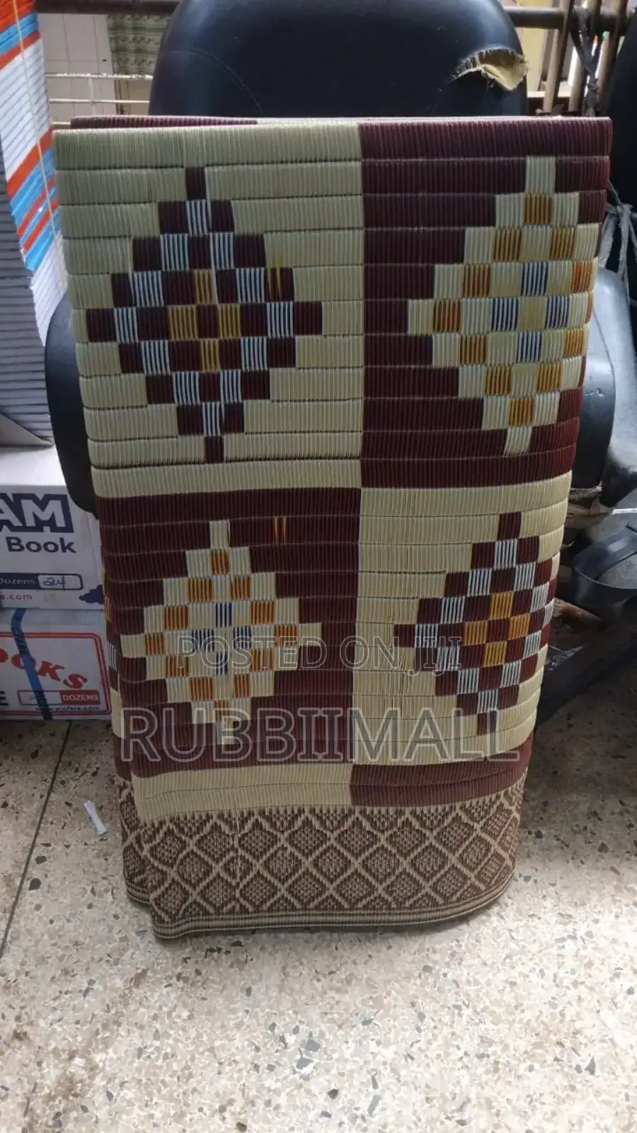 Moslem Mats /Straw Mats / Mikeka ~ Maroon