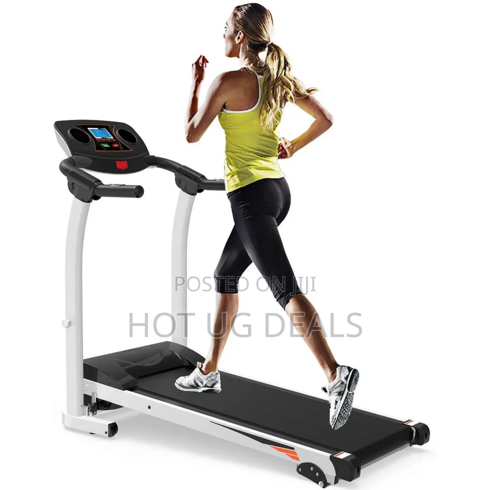 Electric Folding Treadmill Motorized With Incline For Home Use.