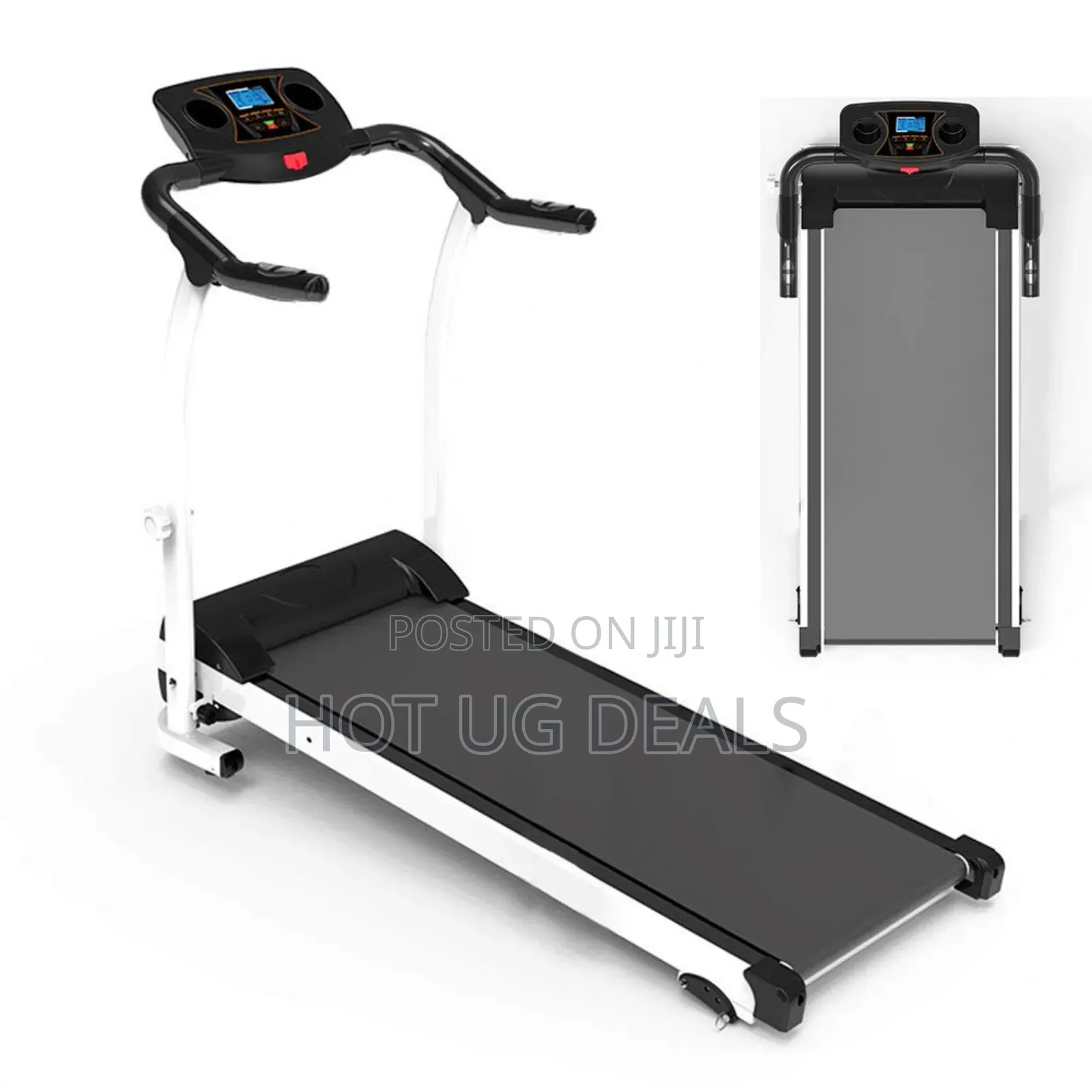 Electric Folding Treadmill Motorized With Incline For Home Use.