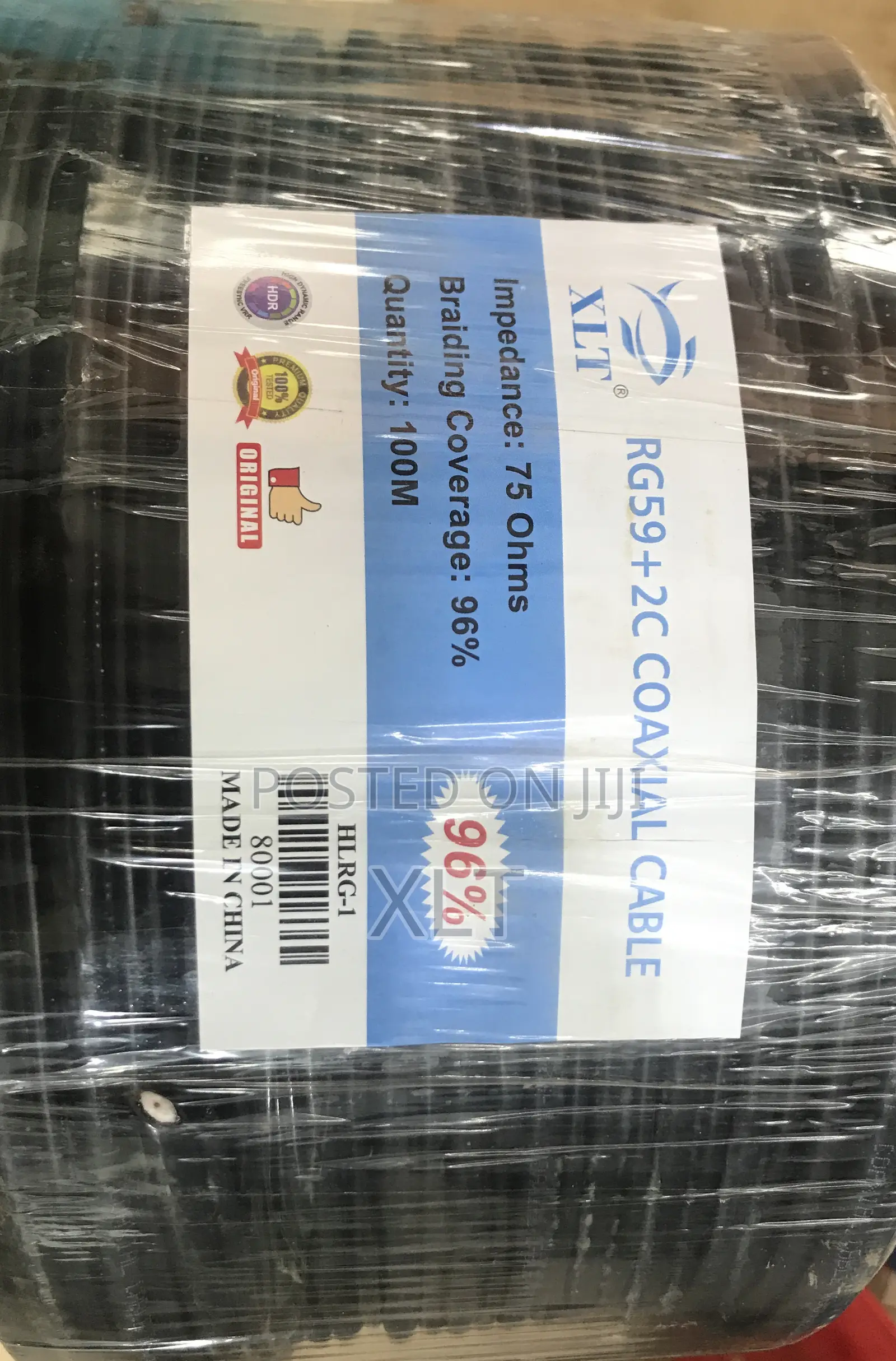 Rg59 +2c Coaxial Cable