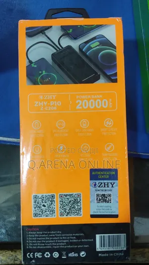 Power Bank With a Solar Panel 20,000mah