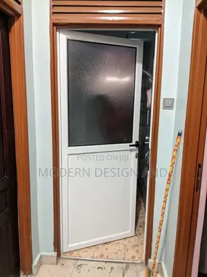 Aluminium Partition Doors With Panel and Glass