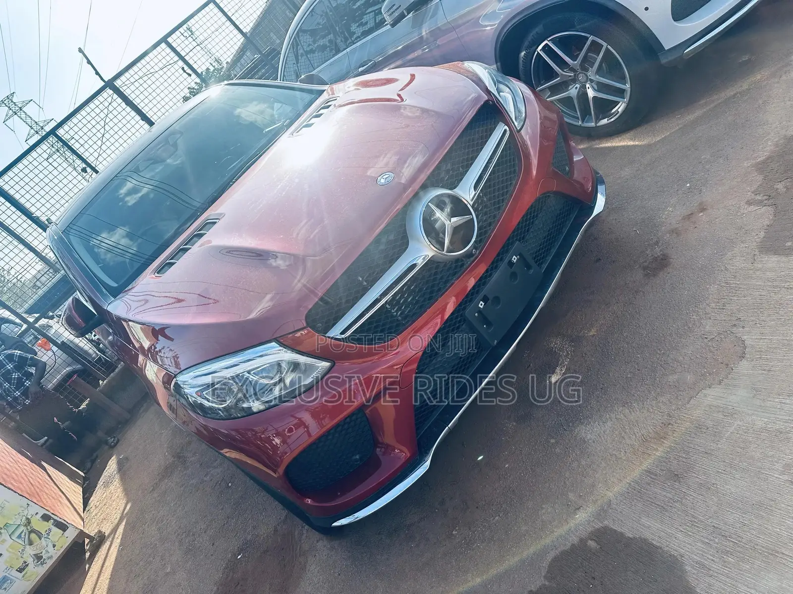 Mercedes-Benz GLE-Class GLE 350d 4MATIC 2017 Red