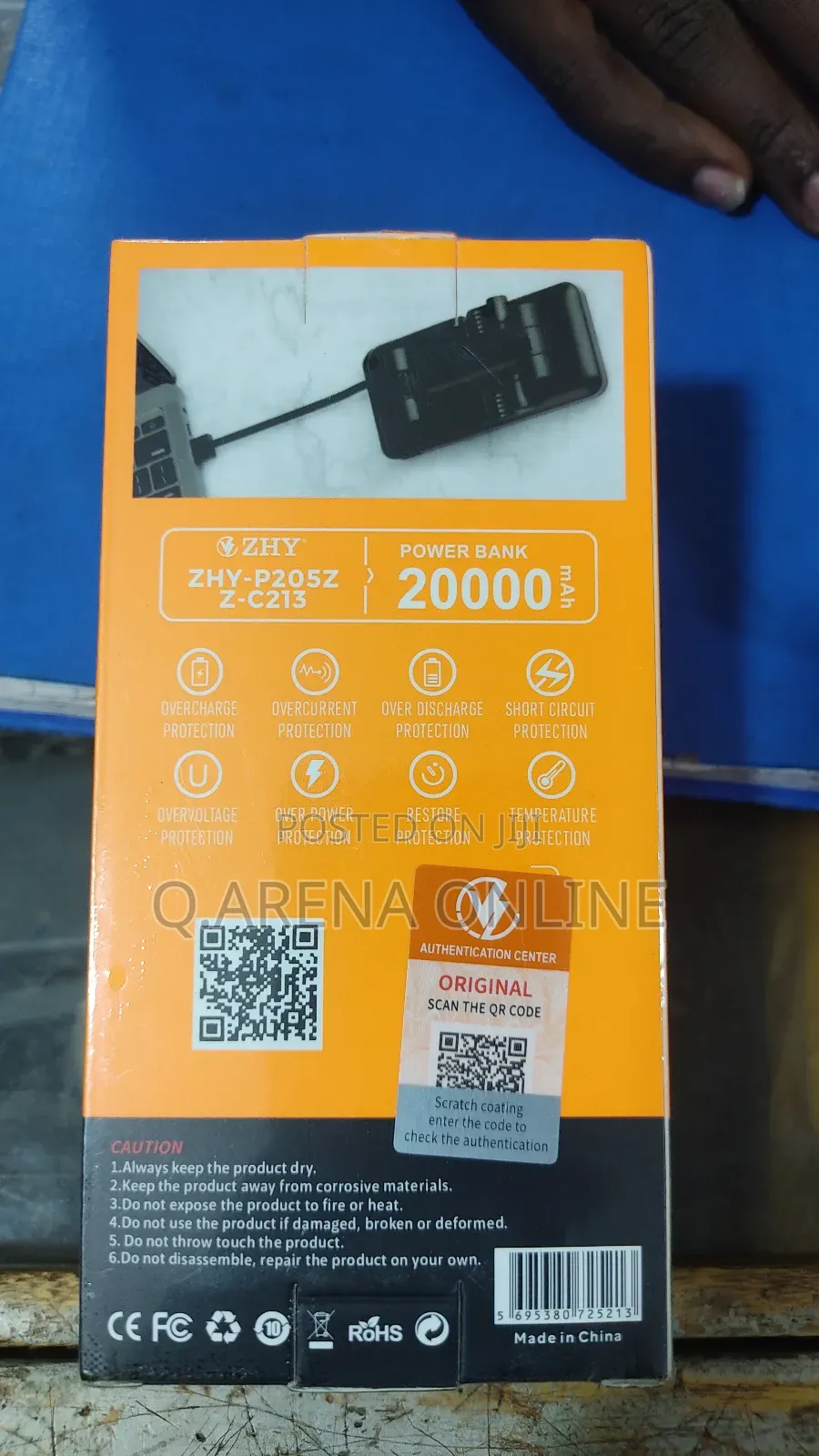 Power Bank With Phone Holder 20,000mah