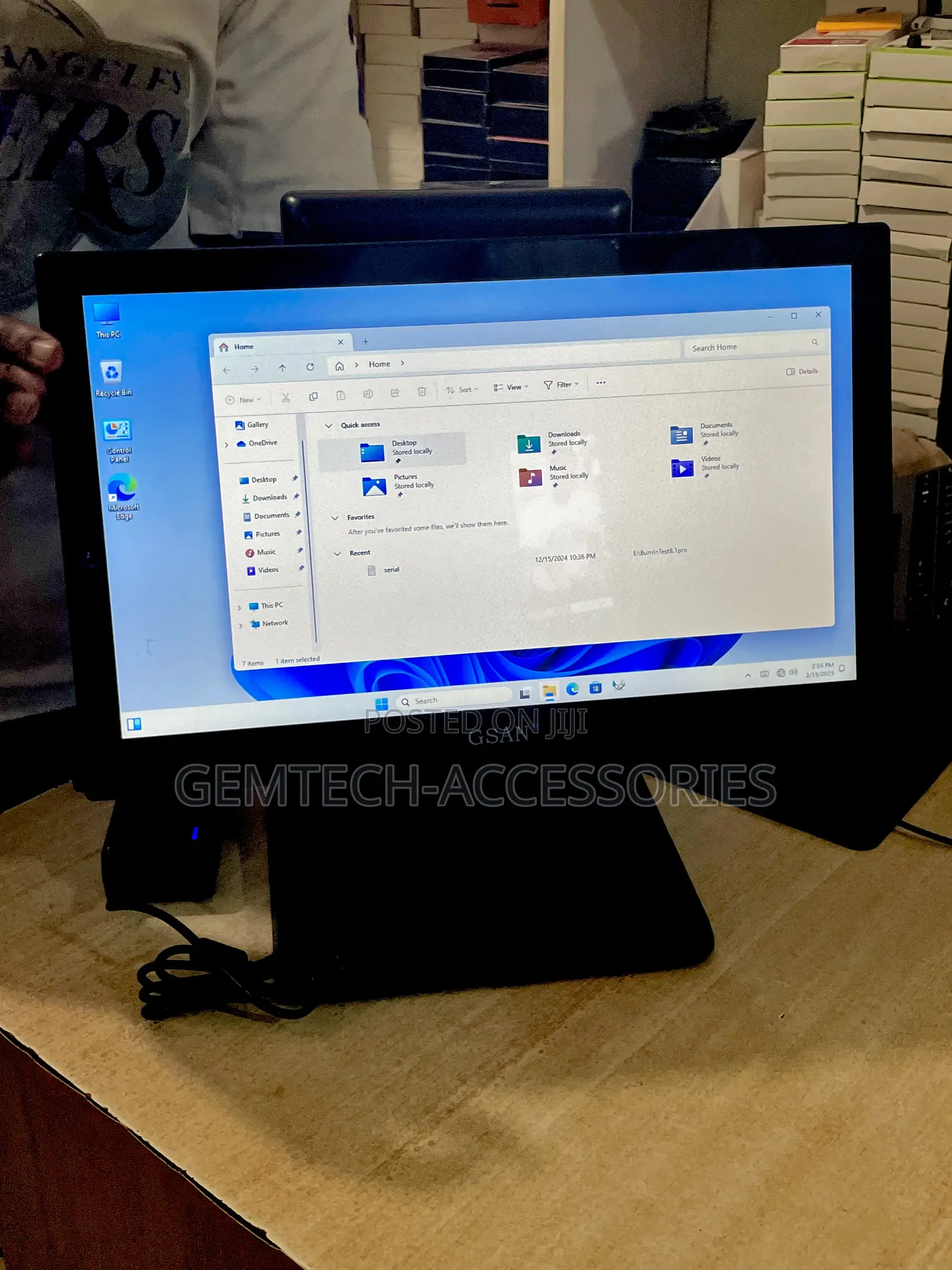 Gsan Pos System T3, Intel I5 Gen.4, 8gb Ram,15.6" Touch, 128 Ssd,