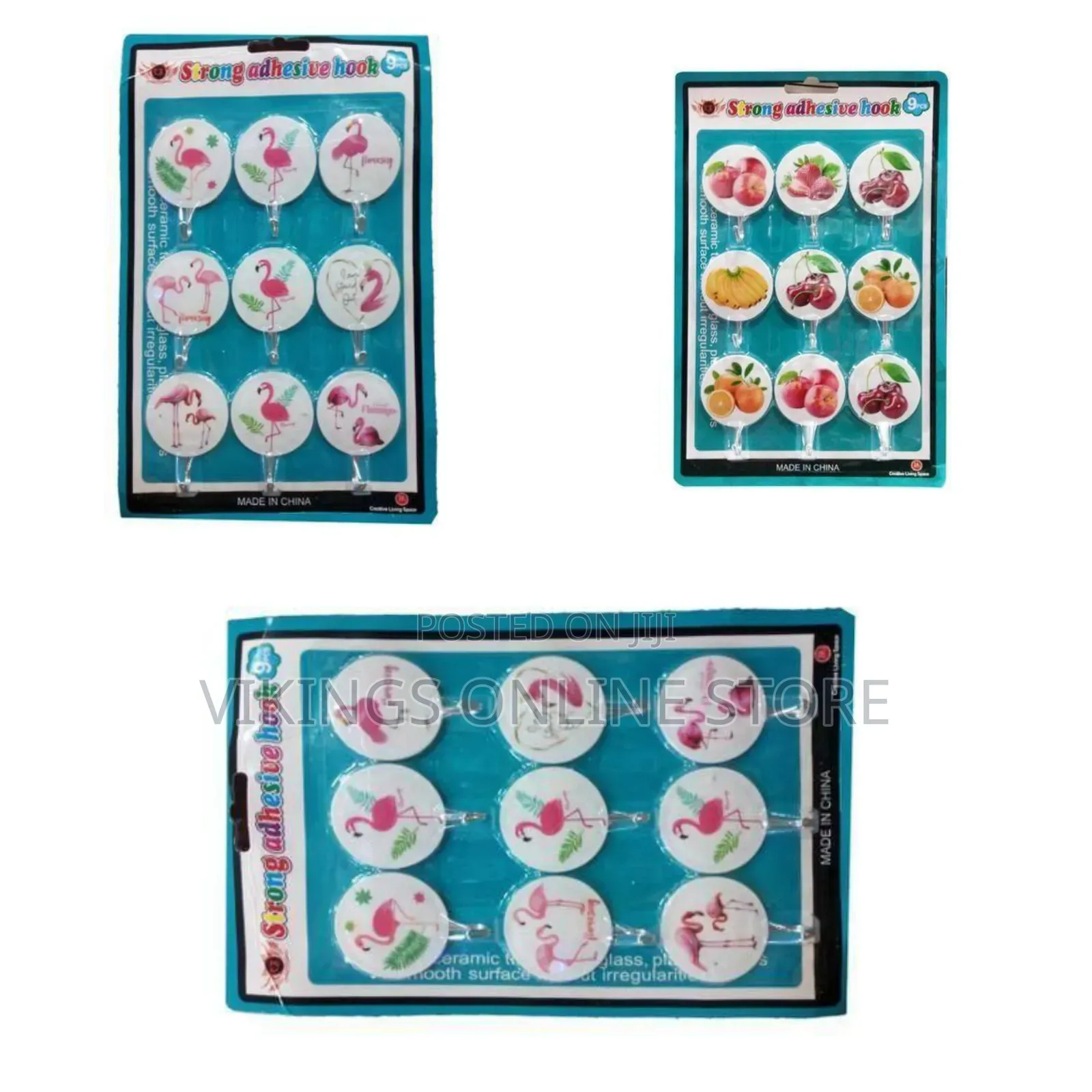 9 Adhesive Strong Pins