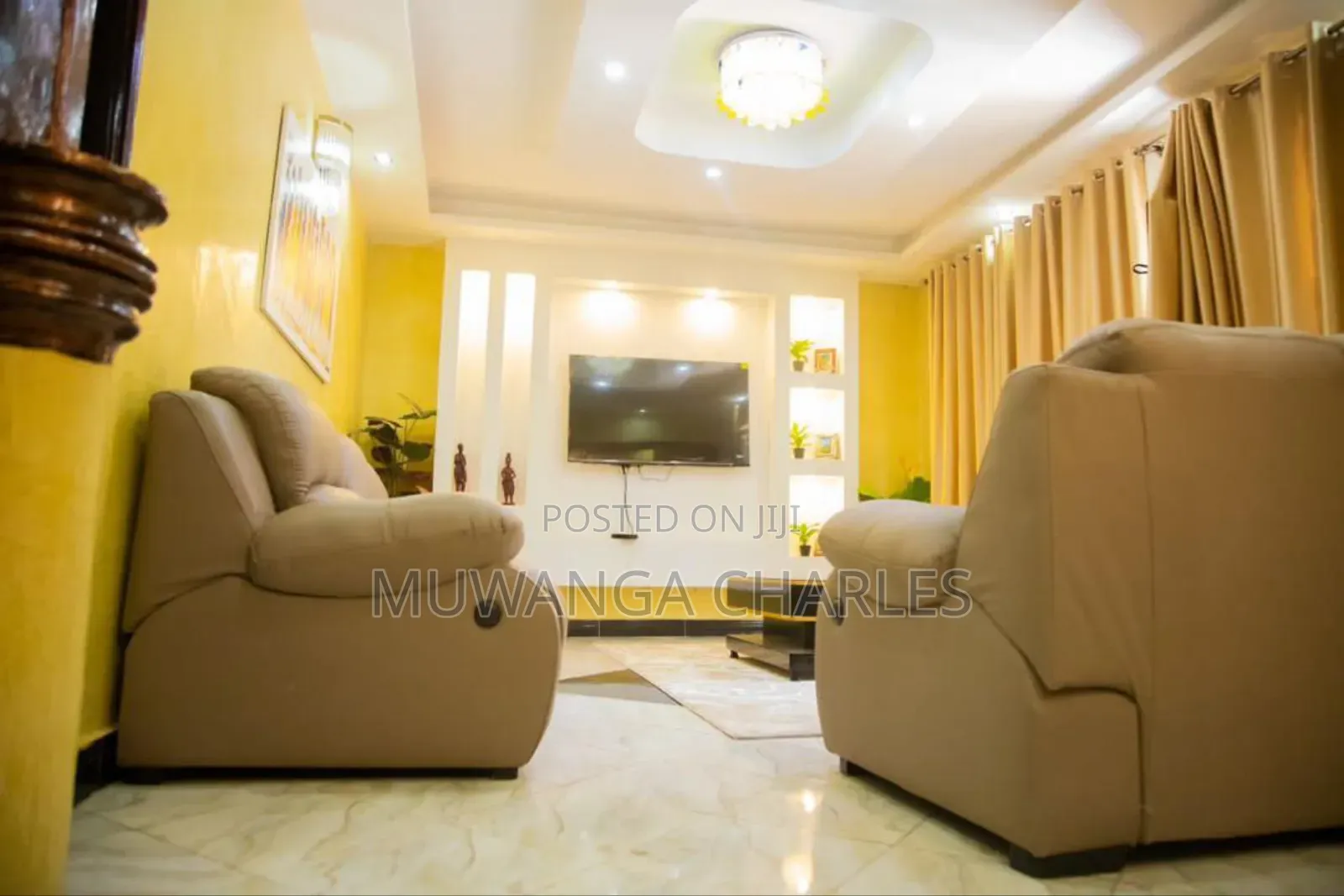 Furnished 3bdrm Apartment in Fs Properties Ltd, Nakawa for rent