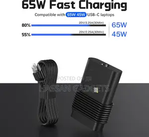 65w Lenovo Laptop Charger Usb C Compatible With Lenovo