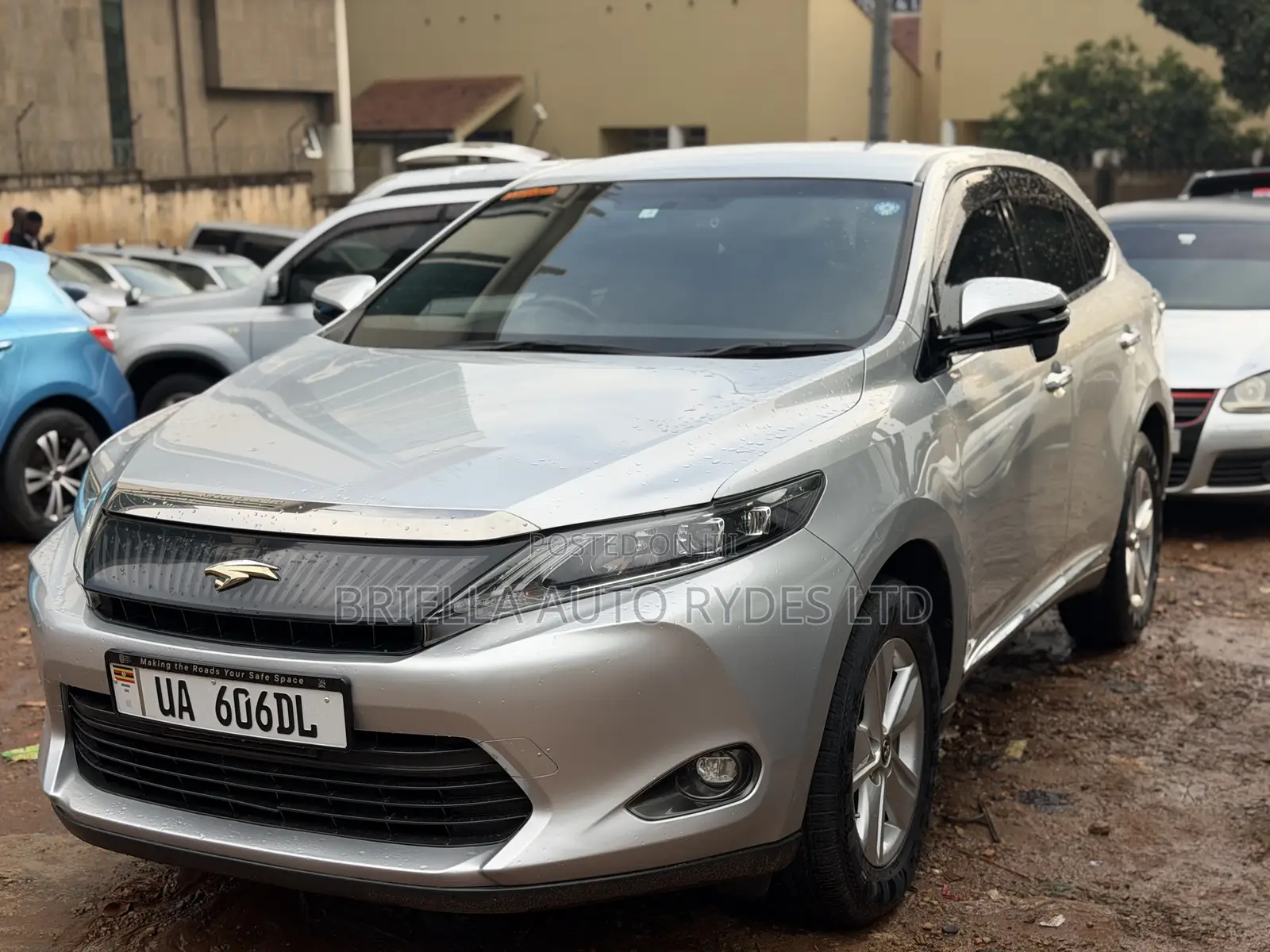 Toyota Harrier 2016 Gray
