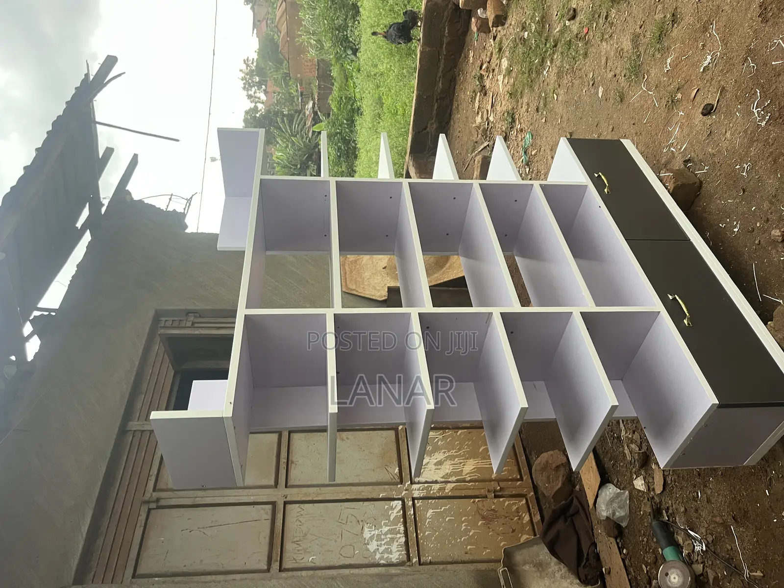 Shoe Rack Whitened