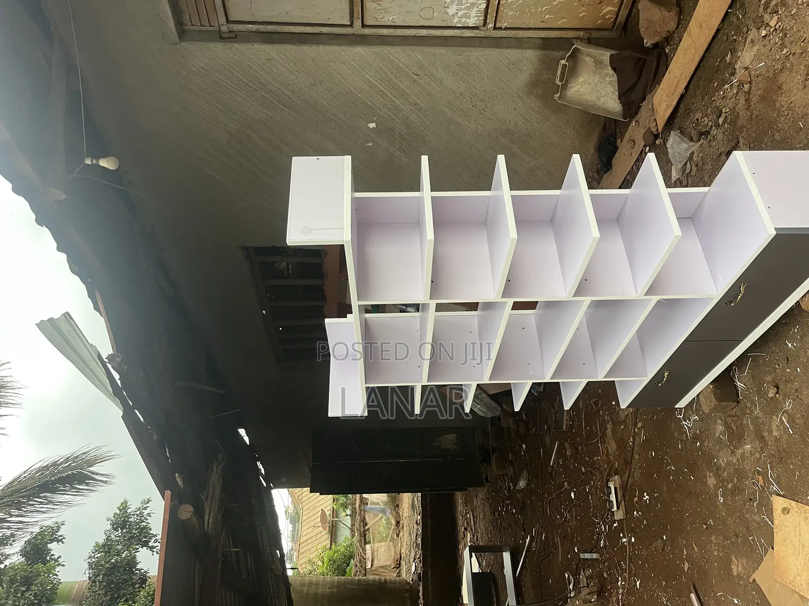 Shoe Rack Whitened