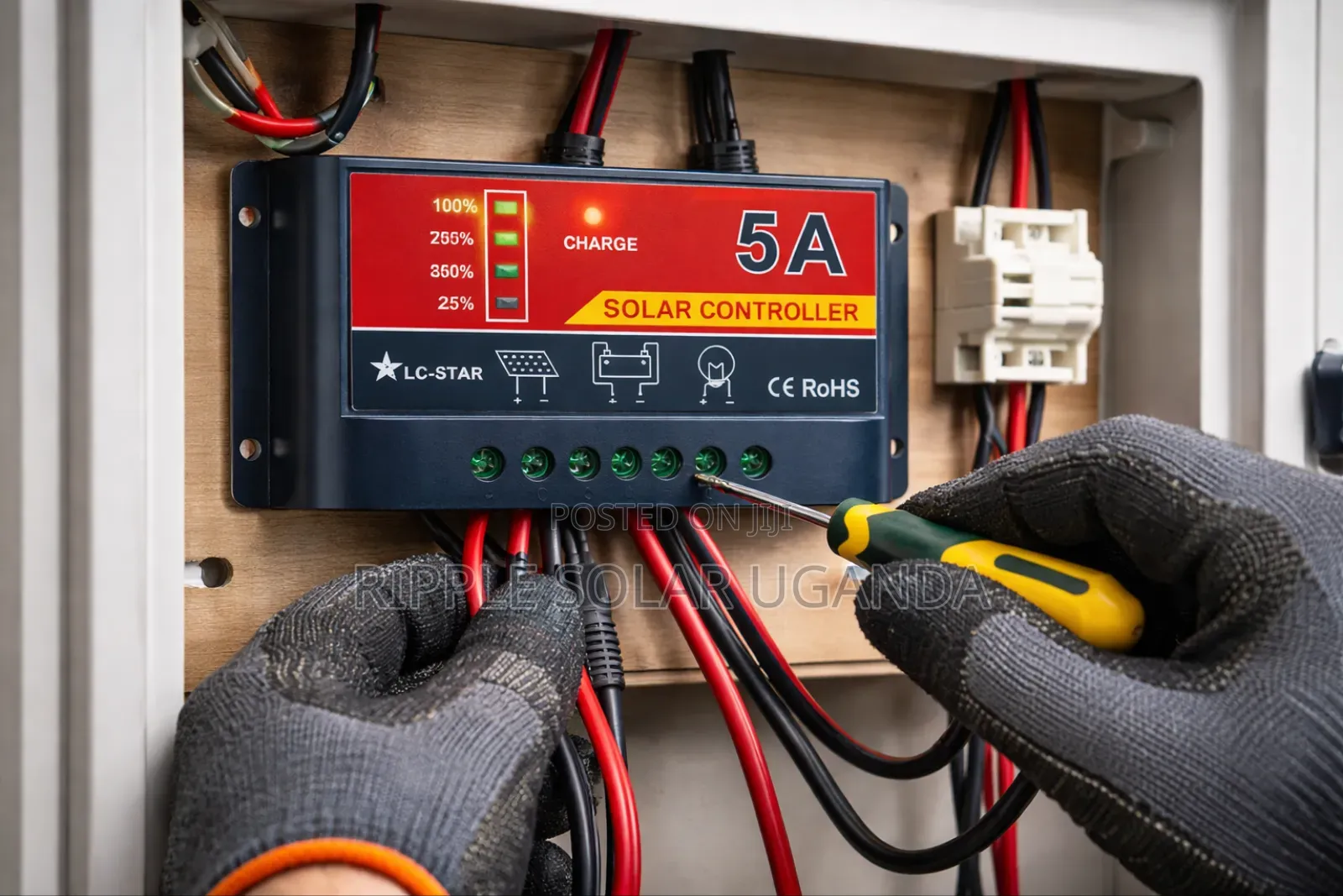 12v 5a Solar Charge Controller Battery Regulator Small Systems Kampala