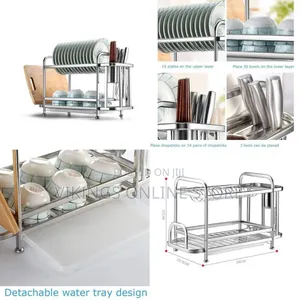 2 Tier Dish Drying Racker