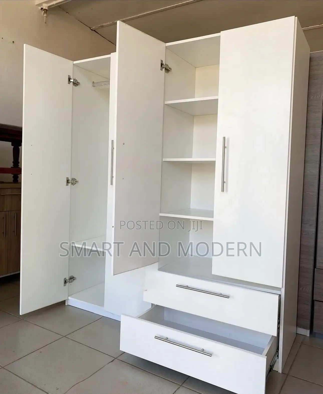 /Panana Wooden 2 Door Wardrobe/ With Shelf and/ Wardrobe Wardrobes/