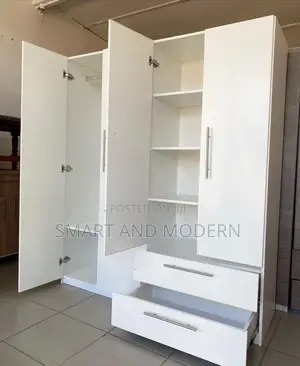 /Panana Wooden 2 Door Wardrobe/ With Shelf and/ Wardrobe Wardrobes/