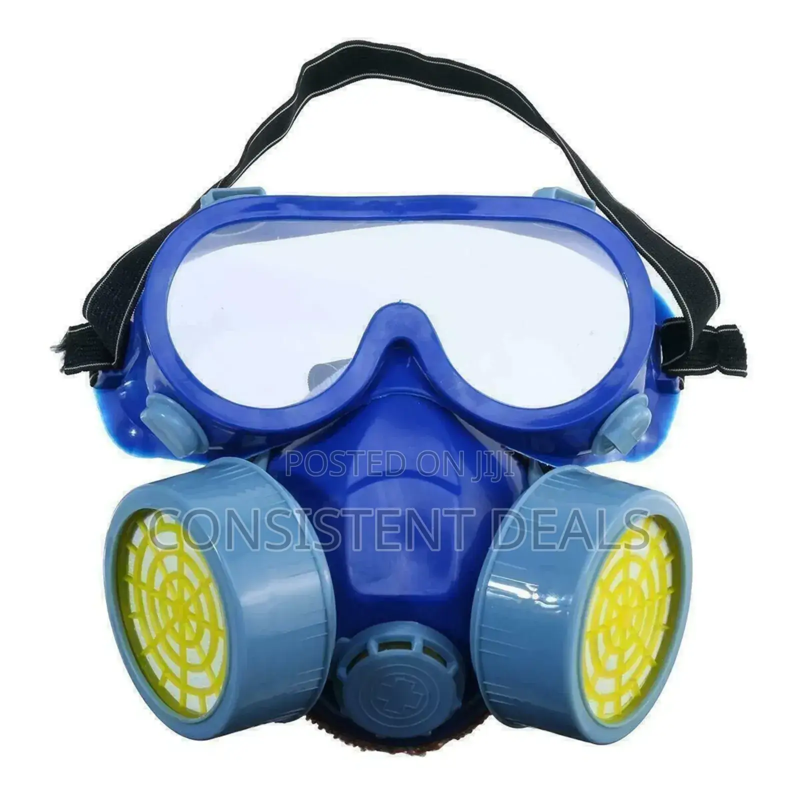 Respirator & Goggles Set Chemical Face Gas Paint Spray Sand Acid Mask