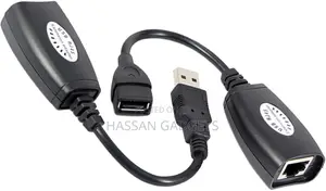 Usb Extender Over Rj45 Cat 6/5/5e, Ethernet Splitter to Usb Extension