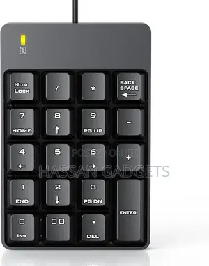 Usb Numeric Keypad 19 Key Number Keypad Keyboard for Laptop