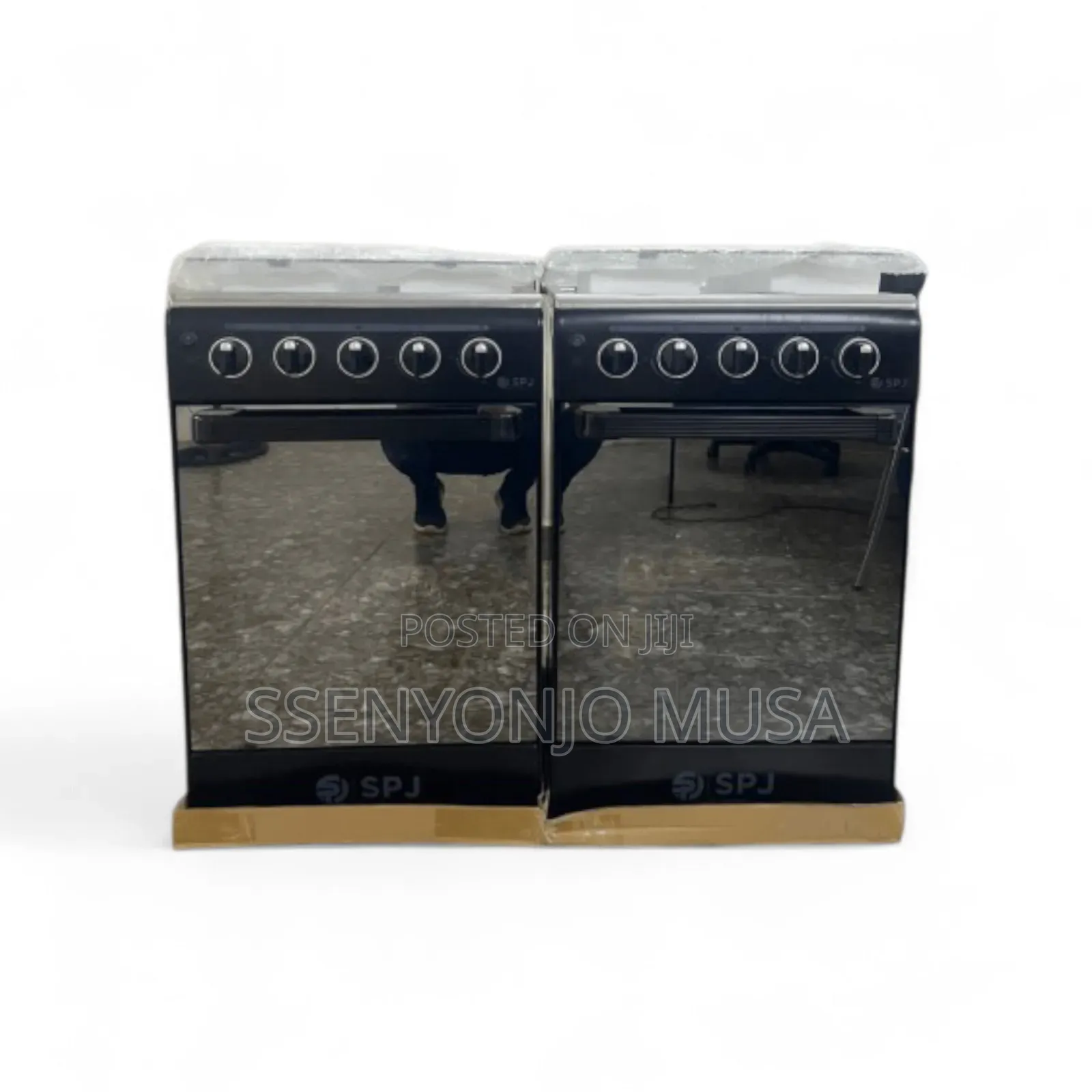 SPJ Cooker 50×50 - 3+1 Stove With Oven - 3 Gas Burners, 1000w Hotplate